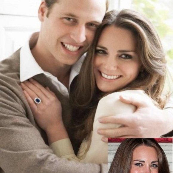 "The Princess" Blue Sapphire Inspired Ring - Picture 4 of 8